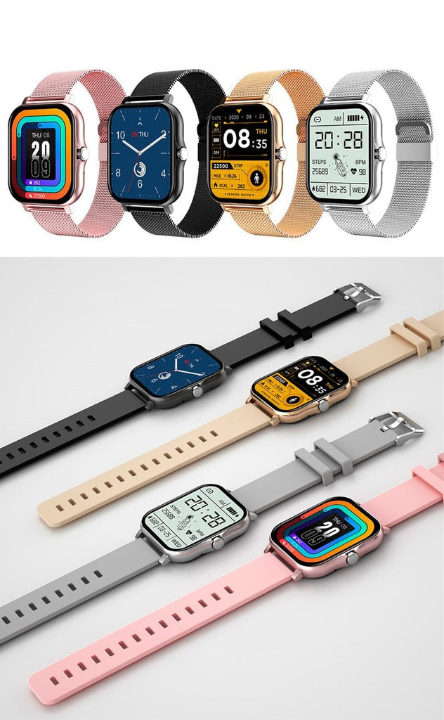 SmartWatch Multifuncional Premium e 4 Pulseiras Extras