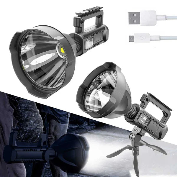 Lanterna 3 em 1 LED Spotlight [ULTRA POTENTE]