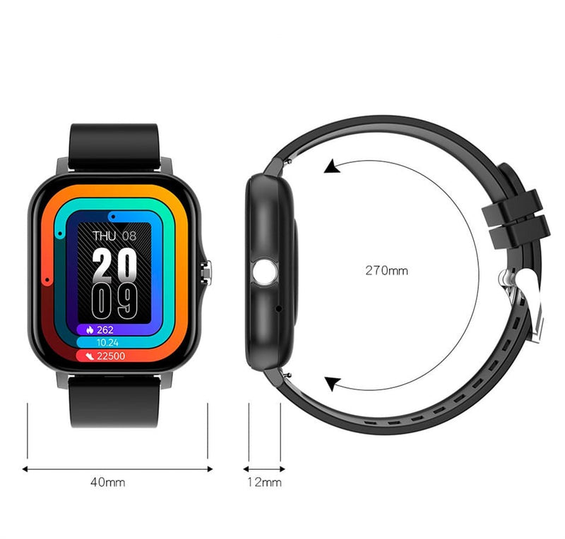 SmartWatch Multifuncional Premium e 4 Pulseiras Extras