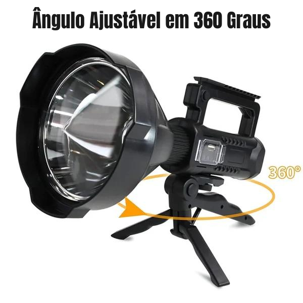 Lanterna 3 em 1 LED Spotlight [ULTRA POTENTE]