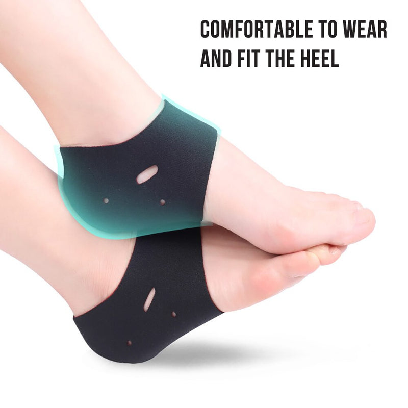 2Pcs Plantar Fasciitis Therapy Wrap Foot Heel Pain Relief Sleeve Heel Protect Sock Ankle Brace Arch Support Orthotic Insole