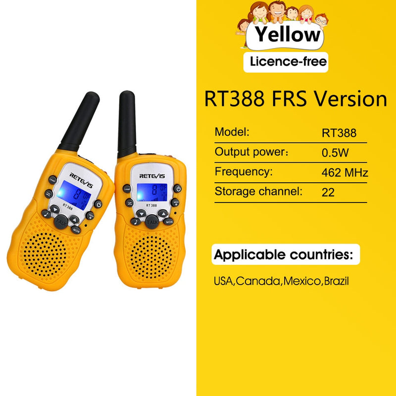 Walkie Talkie Portátil infantil