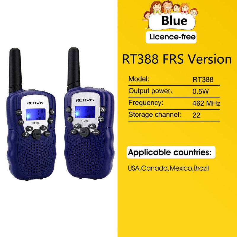 Walkie Talkie Portátil infantil