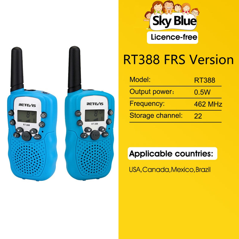 Walkie Talkie Portátil infantil